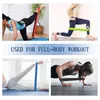 5PCS Yoga Resistance Bands Stretching Rubber Loop Exercise Fitness Equipment Strength Training Body Pilates 220216