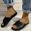 Kobiety Sandały Mieszkania Buty Kobiet Letni Wygoda Outdoor Holiday Beach Slides Outdoor Slip On Buty Kobieta Soft Mujer Zapatilla C0410