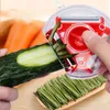Köksredskap Frukt och grönsaker Peeler Vegetabiliskt Shredding Tool Rostfritt stål Blade Lätt att rengöra Ersätt Funktion 3 i 1