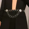 Ceintures Vintage grand cercle complet taille chaîne robes jean décoration bohème coquille plage ventre ceinture bijoux de corps pour les femmes