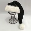 cappello di babbo natale nero