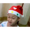 Chapeau de dessin animé enfants vacances de noël fête décorations fournitures enfant mignon casquettes de noël 12 PCS/Lot au hasard