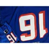 Custom 009 Youth women Vintage Scott Zolak #16 Team Issued 1990 Football Jersey size s-5XL or custom any name or number jersey