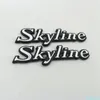 För Nissan Skyline Emblem -logotyp bakre stam sido fender typskylt klistermärken C110 KPGC110 GC110 Kenmeri GTR9743862