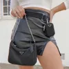 Toppkvalitet Enkel axelv￤ska 3st kvinnor Crossbody Chest Pack Lady Tote Clutch Chains Luxurys Designers Nylon Handbag Presbyopic244U