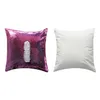 New style Sublimation Blank Magical Sequins item Pillowcase For Thermal Transfer Print DIY Gifts Crafts 40CM*40CM