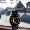 Mujeres Smart Watch pulseras Pronóstico del tiempo en tiempo real Actividad Tracker Monitor de ritmo cardíaco Deportes Menores para mujeres para Android iOS