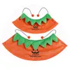 Vestuário do cão de Halloween Pet dupla face Vestido bordado para cima Capa Bonito Traje de roupas de estimação Suprimentos 4585 Q2