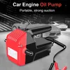 Car Engine 12V 24V Electric Oil Diesel Fluid Sump Extractor Scavenge Exchange Fuel Transfer Suction Pump + Tuber
