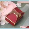 Event Festive Party Home & Gardencreative Paper Bonbonniere Folding Cardboard Envelope Candies Gift Wrap Packaging Wedding Supplies Packing