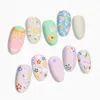 BORN PRETTY Fiori Modello Rettangolo Nail Stamping Piatti In Acciaio Inossidabile Semplice Fiore Tango Tema Modello di Timbro Design Fai Da Te