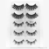 5 Pairs 3D Faux Mink Eyelash Fluffy Soft Wispy Volume False Eyelashes In Bulk Natural long Eye Lashes Reusable Cruelty Free Lash