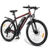 [AB Stok] SameBike Elektrikli Bisiklet SY-26 Dağ Bisiklet Plaj MTB 10AH 350W36V Motor 26 inç Ebike Açık Bisikletler Yetişkin Bisikletler İçin Vergi Yok