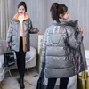 Down jacket women's clothing the western style long down winter coat overcoat 2102 211216