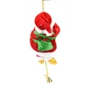 حبات تسلق كهربائية سانتا كلوز مع الموسيقى سانتا كلوز تسلق السلالم شجرة عيد الميلاد ديكور المتكررة تسلق للأطفال هدية 211104