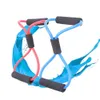 2 PCS Gym 8 Word Chest Developer Rubber Latex Resistance Bands Pulling Rope Exercise Stretch Fitness Yoga Tube H1026