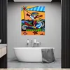 Surfer Boy Duży obraz olejny na płótnie Home Decor Handcrafts / HD Print Print Wall Art Picture Dostosowywanie jest dopuszczalne 21081609