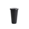 24 oz beverage juice tumblers and straw magic coffee custom plastic cup