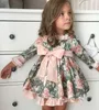 2019 New Toddler Kids Baby Girl Flower Dress Lace Tulle Party Bridesmaid Pageant Dress 2019 Girls Autumn Princess Dress Q0716