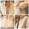 Duvet de canard blanc court manteau léger femme coréenne automne hiver femmes doudoune chaud Parka Outwear 210607