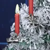 Titulares de vela 30 pcs clip titular flor em forma de castiçal velas clipes para festa de aniversário de Natal