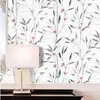 Bakgrunder 45x600 cm akvarell Forest Floral Peel och Stick Wallpaper borttagbar v￤gg som t￤cker sj￤lvh￤ftande klisterm￤rken