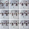 NCAA Vintage 75th Retro College Football Jerseys Stitched Blue White Jersey 001