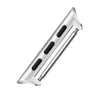 Adattatore per Apple Watch 4 5 Acciaio inossidabile per cinturino cinturino iwatch Connettore 42mm 38mm 44mm 40mm Linker da polso in alluminio senza cuciture 4/3/2/1 funzionale