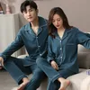 Pigiama invernale per coppia Abbigliamento 100% cotone Pigiama per camera da letto per donne e uomini Hombre Dormir Pigiama per la casa PJ Pigiama in cotone Femme 211110