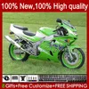 Bodywork For KAWASAKI NINJA ZX-6R ZX600C ZX 6R 636 600CC 600 CC 94-97 Body 50HC.113 green factory blk ZX-636 ZX600 ZX 6 R ZX636 1994 1995 1996 1997 ZX6R 94 95 96 97 Fairing Kit