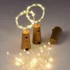 Enthaltene Batterien 10PCS 1M 2M LED-String-Lampen Weinflaschenverschluss Licht Kork geformt für Party Hochzeit Dekoration Lichter Lampe 211104