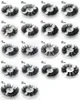 Pestañas de pestañas de visón en 3D pestañas de tira completa de 25 mm con caja de embalaje Long Eye Lests Fdshine7341564