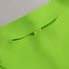 Женские комбинезоны Rompers Яркие Cyan Green Cutout Bust Open Bandage комбинезон