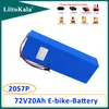 LiitoKala 18650 72 V 20 Ah Lithium-Akku 3000 W 2500 W 20S7P