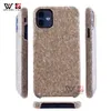 Reveal Cork Wood Cases Compatible For iPhone 12 12Mini Pro Max Shockproof Natural Eco-FriendlyCork Back Cover Shell