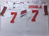 NCAA College Football 33 Master Teague III Jersey Ohio State Buckeyes 17 Chris Olave 7 Dwayne Haskins Jr 97 Joey Bosa Embroidery And Sewing Red Black White University