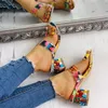 Hohe Ferse Plattform Luxus Sandalen Frauen Komfort Bunte Edelstein Gelee Weibliche Mode Designer frauen Schuhe Sommer 2021