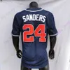 2021 WS World Series Baseball Jersey Travis D 'Arnaud Ehire Adrianza Orlando Arcia Adam Duvall Heredia Eddie Rosario Smith Ian Anderson Morton Smyly