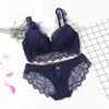 NXY sexy set lingerie big push up underwear set women lace bra plus size ABCD Cups floral sexy top and panties 1127