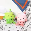 Tecknad film 10 cm Pearl Milk Tea Cup Plush Keychain Pendant Toy Small Grab Machine Dolls Aktivitet Julklappar4746917