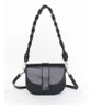 Mode handväska handväska halvcirkel design kvinna axelväskor trend underarm solida färg utomhus casual dam väska