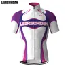 Racing Jackets LairschDan 2023 Breathable Team Cycling Jersey Summer Mtb Clothes Short Retro Bicycle Clothing Hombre Bike W