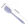 Kitchen Baking Cake Silicone Spatulas Long Handle Bread Butter Spatula Cream Cheese Stir Tools Portable Hanging Tableware BH6012 WLY