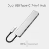 Tebe USB Typec Hub إلى 4K RJ45 SD TD Card Reader PD Fast Charge 8IN1 محول متعدد الوظائف لـ MacBook Pro284U3399721