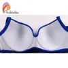 Andzhelika Bikinis Mujeres Sólido Pliegue Traje de baño Conjunto de cintura alta Verano Sexy Talla grande Traje de baño Traje de baño Biquini 210611