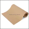 Embalagem papel de embalagem Escola de escrit￳rio Neg￳cio Industrial Brown kraft roll 12 polegadas x100 p￩s