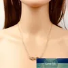 Ny liten oändlighet kristall hängande halsband för kvinnor choker lycklig nummer åtta geometriska guld / silver färg lång kedja halsband