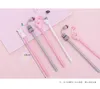 1 st Creative Tentacles Animal Gel Pen 0.38mm Söt Kawaii Vattenpennor Tecknadstudent Skrivande Examination Supplies Stationery WLL739