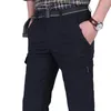 Pantalon d'extérieur léger randonnée hommes été séchage rapide sport pantalon respirant escalade pêche étanche 4XL