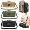 Outdoor Military Tactical Bag Accessories Sports Waist Shoulder Bags 600D Nylon Molle System Camping Pack Hiking Waist Bag Y0721